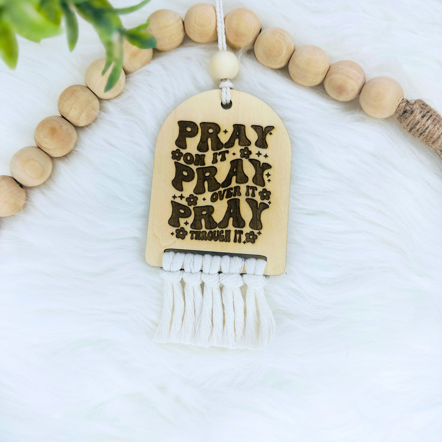 Pray on it… Car Charm