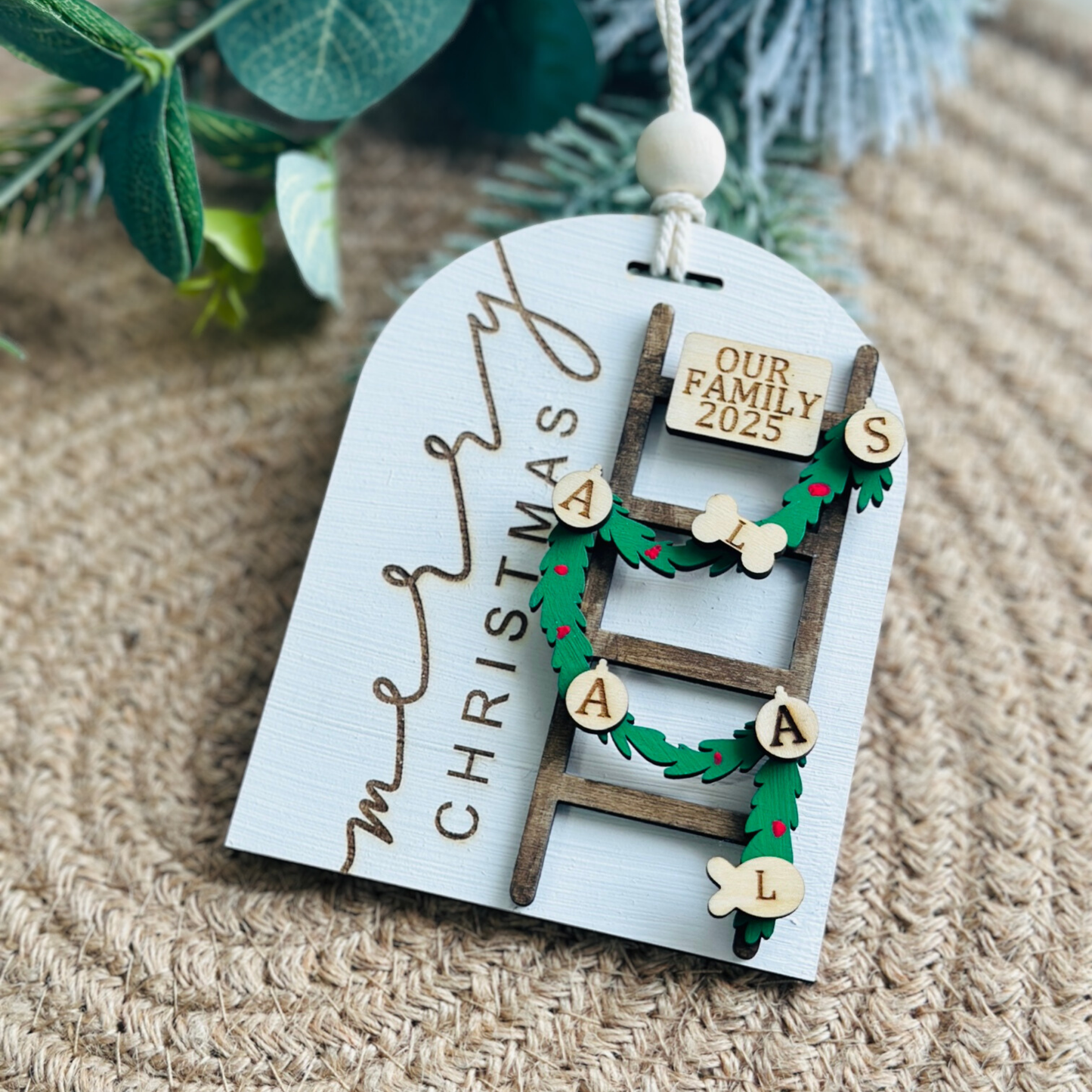 Our Family Ladder Ornaments