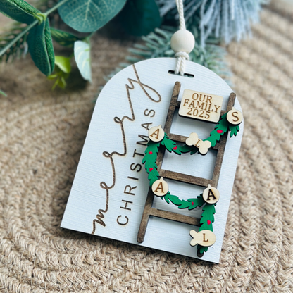 Our Family Ladder Ornaments