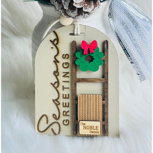 Seasonal Greetings Ornaments