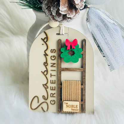 Seasonal Greetings Ornaments