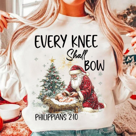 Every Knee Shall Bow Sweatshirt