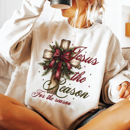 Jesus us the Reason for the Season Sweatshirt